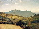 Mansfield Canvas Paintings - View of Mount Mansfield